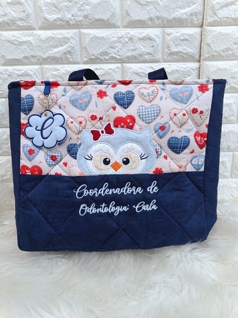BOLSA AZUL MARINHO